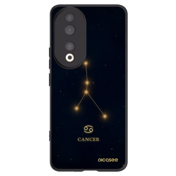 Picasee silikonski črni ovitek za Honor 90 5G - CANCER