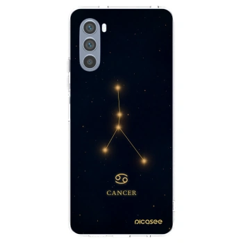 Picasee silikonski prozorni ovitek za Motorola Moto G62 - CANCER