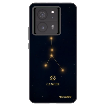 Picasee silikonski črni ovitek za Xiaomi 13T - CANCER
