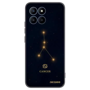 Picasee silikonski črni ovitek za Honor 70 Lite - CANCER