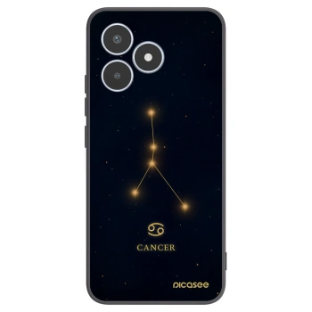 Picasee silikonski črni ovitek za Realme C53 - CANCER