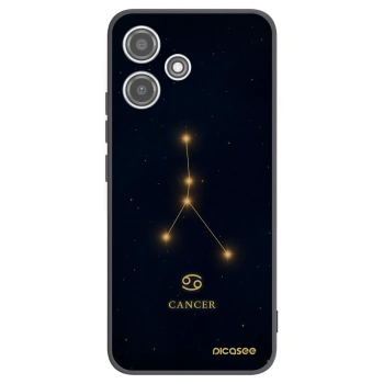 Picasee silikonski črni ovitek za Xiaomi Redmi 12 5G - CANCER