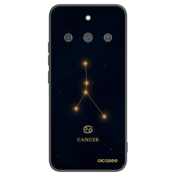 Picasee silikonski črni ovitek za Realme 11 Pro+ - CANCER
