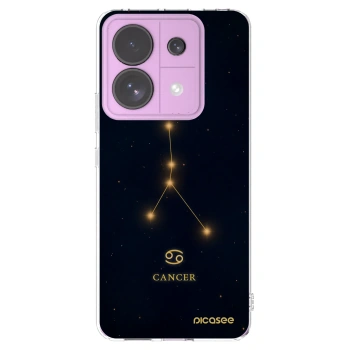Picasee silikonski prozorni ovitek za Xiaomi Redmi Note 13 Pro 5G - CANCER