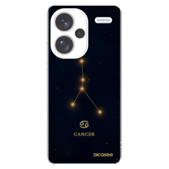 Picasee silikonski prozorni ovitek za Xiaomi Redmi Note 13 Pro+ 5G - CANCER