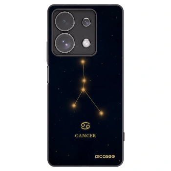 Picasee silikonski črni ovitek za Xiaomi Redmi Note 13 Pro 4G - CANCER