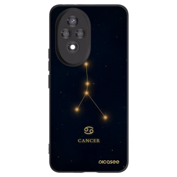 Picasee silikonski črni ovitek za Honor 200 Pro 5G - CANCER