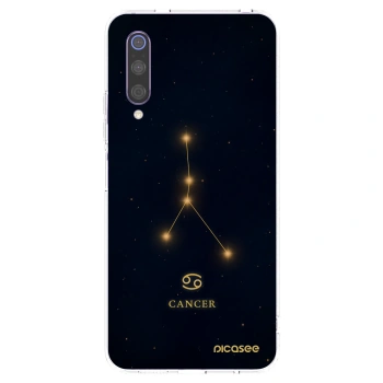 Picasee silikonski prozorni ovitek za Xiaomi Mi 9 - CANCER
