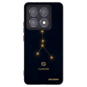 Picasee silikonski črni ovitek za Xiaomi 14T Pro - CANCER