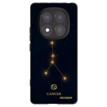 Picasee silikonski črni ovitek za Xiaomi Redmi Note 14 Pro+ 5G - CANCER