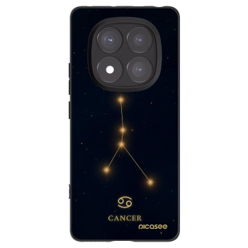 Picasee silikonski črni ovitek za Xiaomi Redmi Note 14 Pro 5G - CANCER