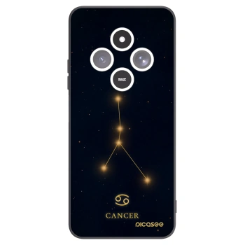 Picasee silikonski črni ovitek za Xiaomi Redmi 14C - CANCER