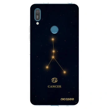 Picasee silikonski prozorni ovitek za Huawei Y7 2019 - CANCER