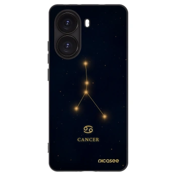 Picasee silikonski črni ovitek za Xiaomi Poco X7 Pro 5G - CANCER