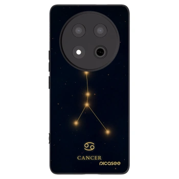 Picasee silikonski črni ovitek za Honor Magic7 Lite 5G - CANCER