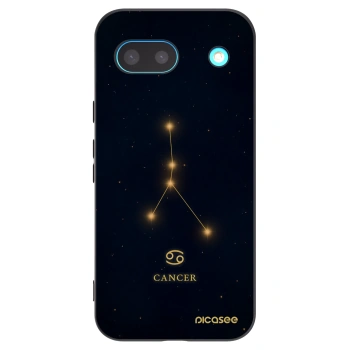 Picasee silikonski črni ovitek za Google Pixel 8a - CANCER