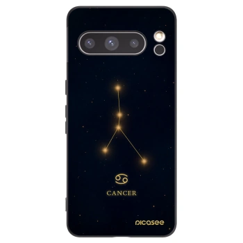 Picasee silikonski črni ovitek za Google Pixel 8 Pro - CANCER