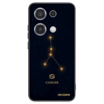 Picasee silikonski črni ovitek za Xiaomi Redmi Note 14S - CANCER