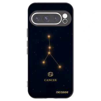 Picasee silikonski črni ovitek za Google Pixel 9 Pro XL - CANCER