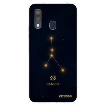 Picasee silikonski prozorni ovitek za Samsung Galaxy A40 A405F - CANCER