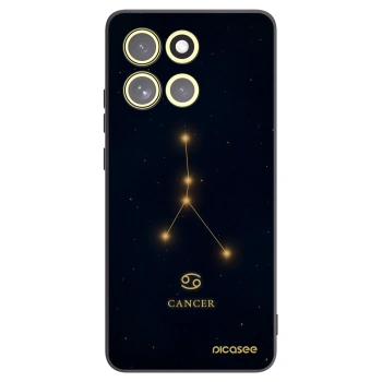 Picasee silikonski črni ovitek za Motorola Moto G86 5G - CANCER