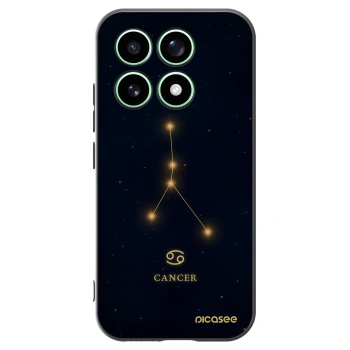 Picasee silikonski črni ovitek za Xiaomi 17 - CANCER