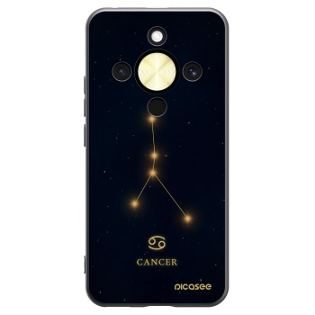 Picasee silikonski črni ovitek za Honor Magic8 Lite 5G - CANCER