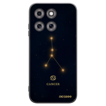 Picasee silikonski črni ovitek za Motorola Moto G77 - CANCER