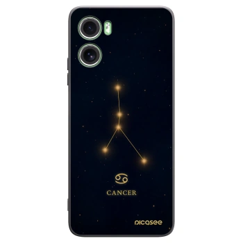 Picasee silikonski črni ovitek za Motorola Moto G06 - CANCER