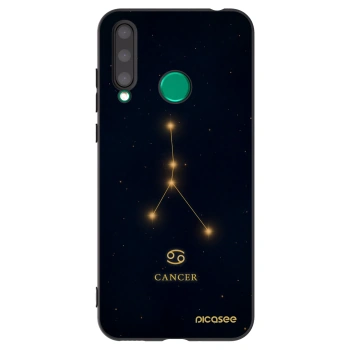 Picasee silikonski črni ovitek za Honor 20 Lite - CANCER