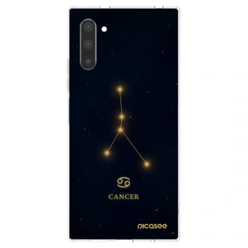 Picasee silikonski prozorni ovitek za Samsung Galaxy Note 10 N970F - CANCER