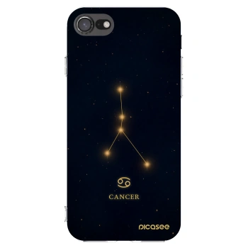 Picasee silikonski prozorni ovitek za Apple iPhone 8 - CANCER