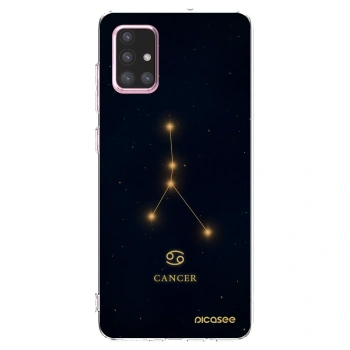 Picasee silikonski prozorni ovitek za Samsung Galaxy A71 A715F - CANCER
