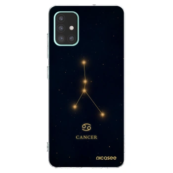 Picasee silikonski prozorni ovitek za Samsung Galaxy A51 A515F - CANCER
