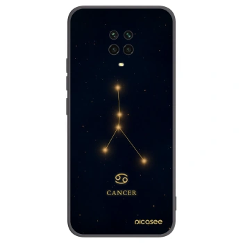 Picasee silikonski črni ovitek za Xiaomi Redmi Note 9S - CANCER