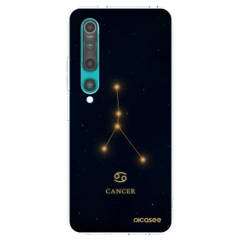 Picasee silikonski prozorni ovitek za Xiaomi Mi 10 - CANCER