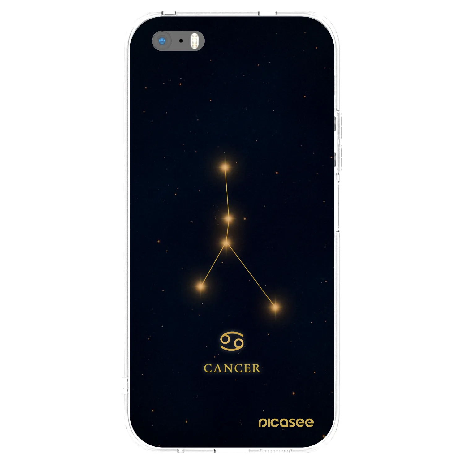 Picasee silikonski prozorni ovitek za Apple iPhone 6 Plus/6S Plus - CANCER