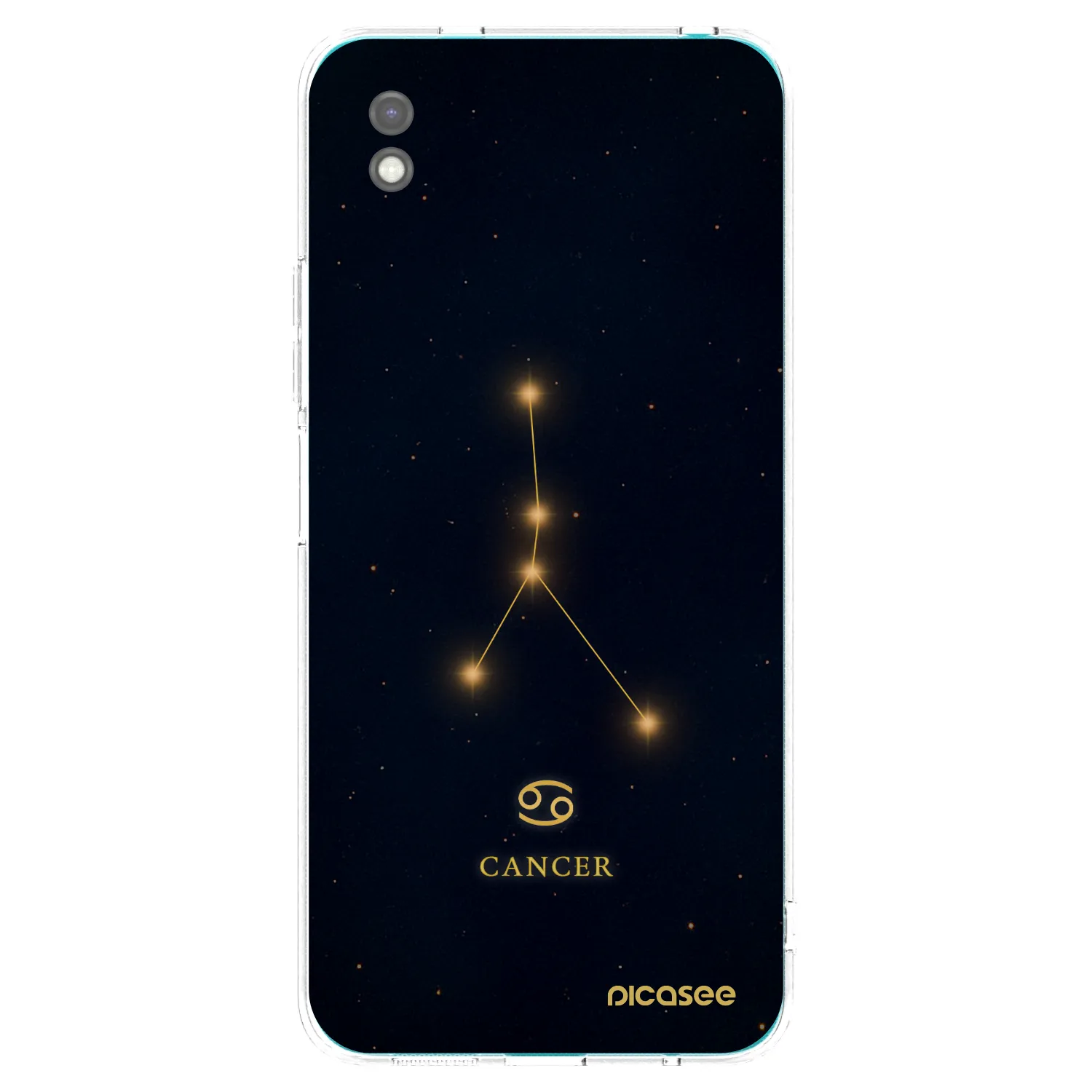 Picasee silikonski črni ovitek za Xiaomi Redmi 9A - CANCER