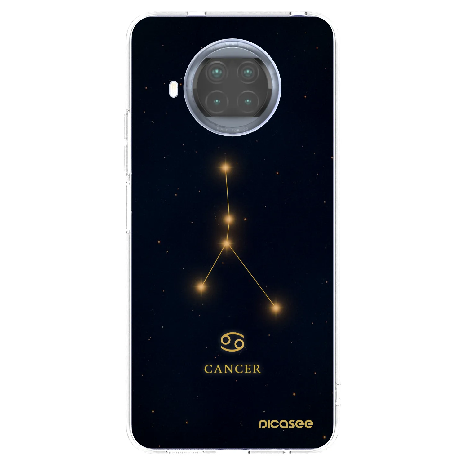 Picasee silikonski prozorni ovitek za Xiaomi Mi 10T Lite - CANCER
