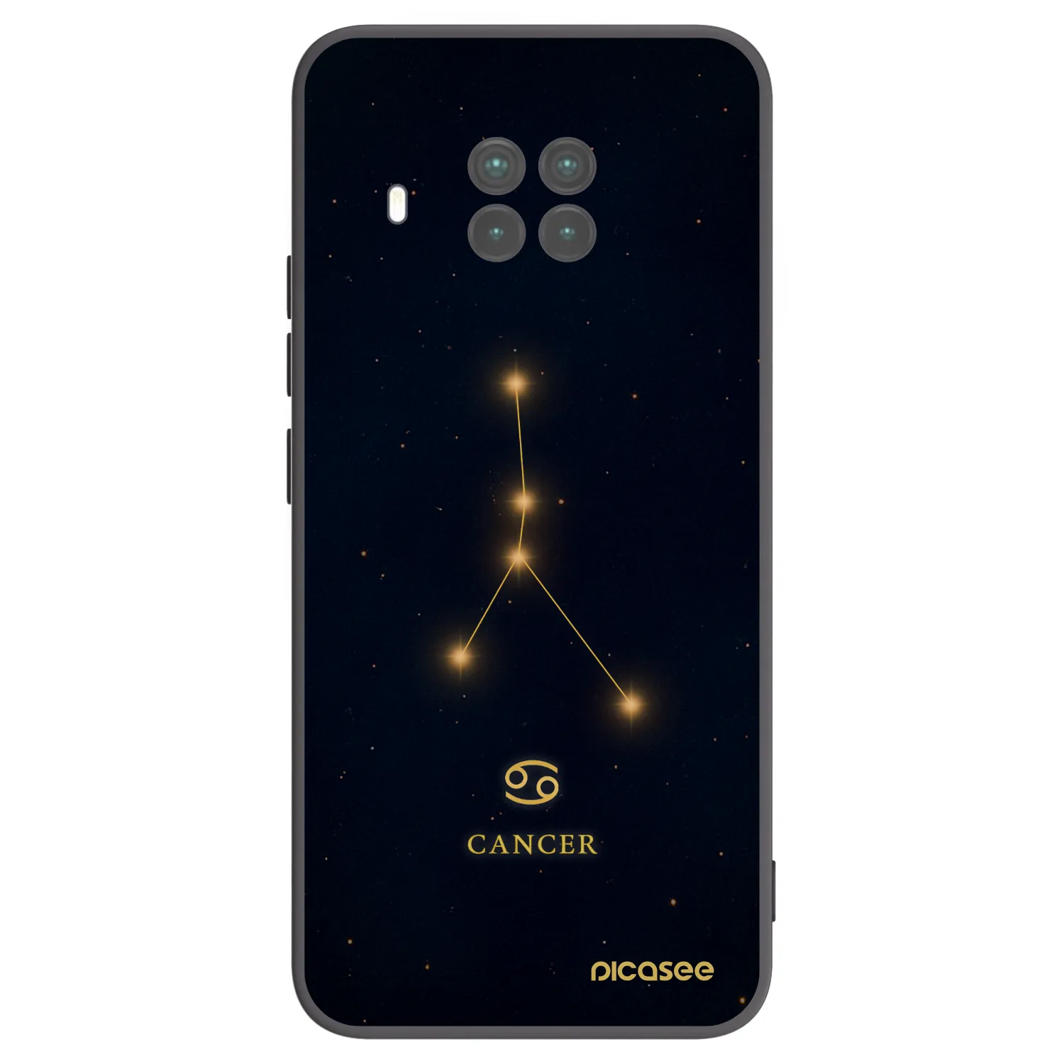 Picasee silikonski črni ovitek za Xiaomi Mi 10T Lite - CANCER
