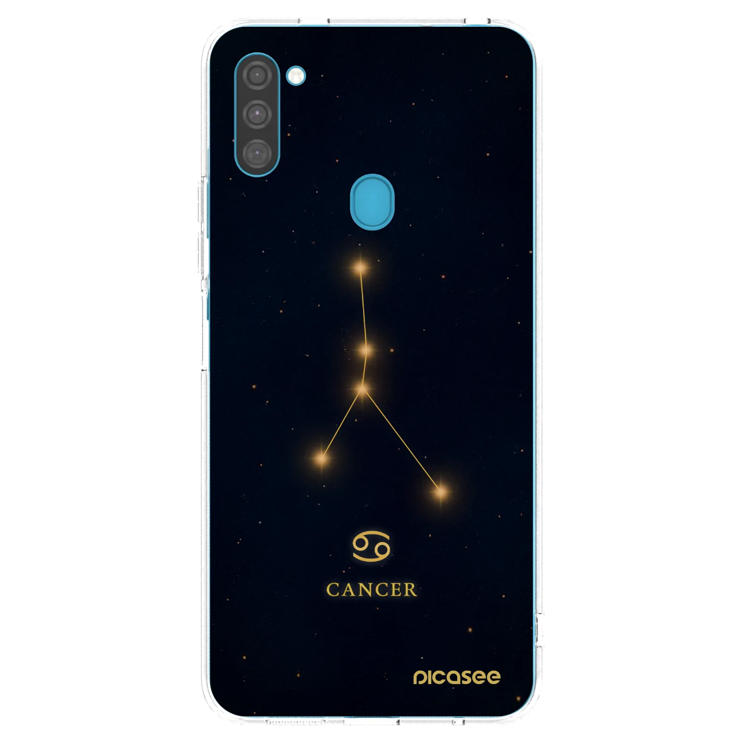 Picasee silikonski prozorni ovitek za Samsung Galaxy M11 - CANCER