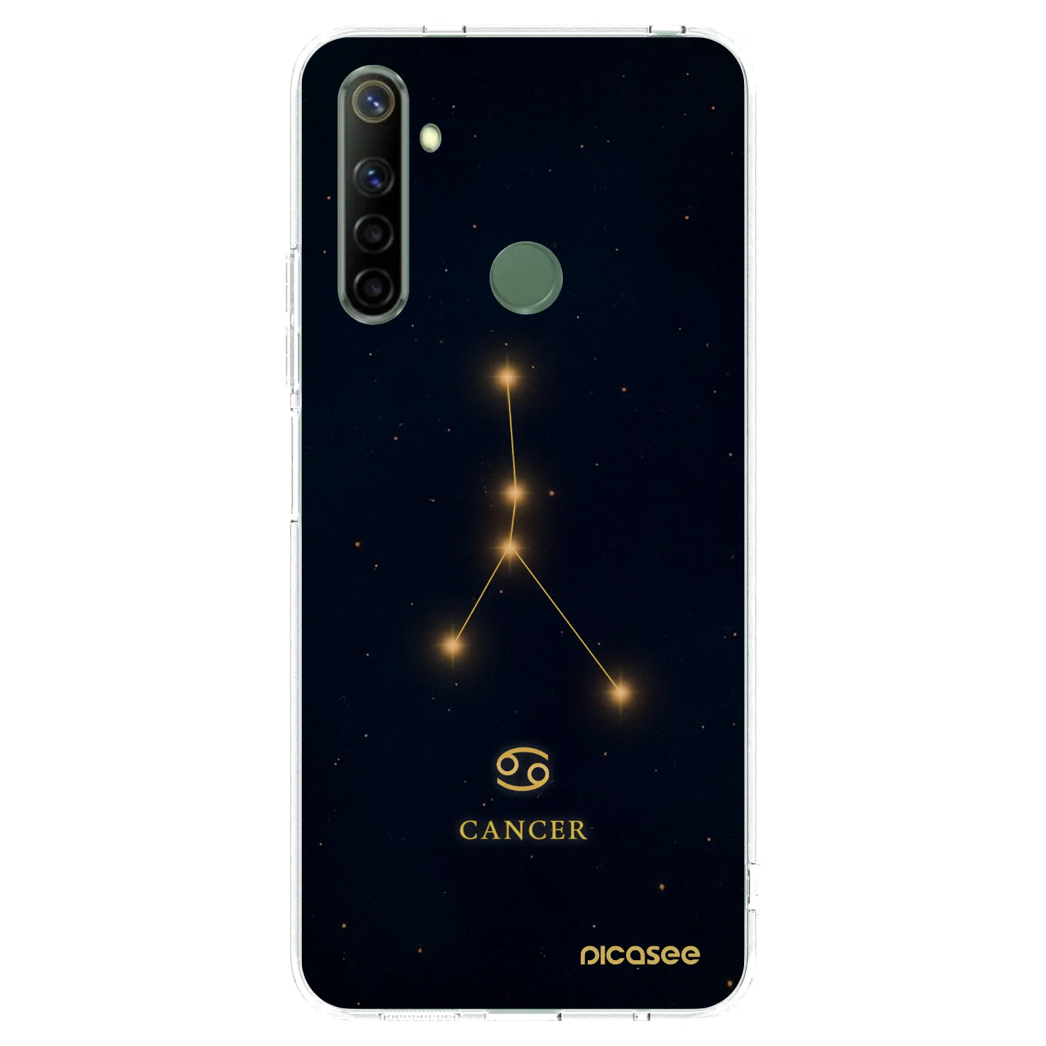 Picasee silikonski prozorni ovitek za Realme 6i - CANCER