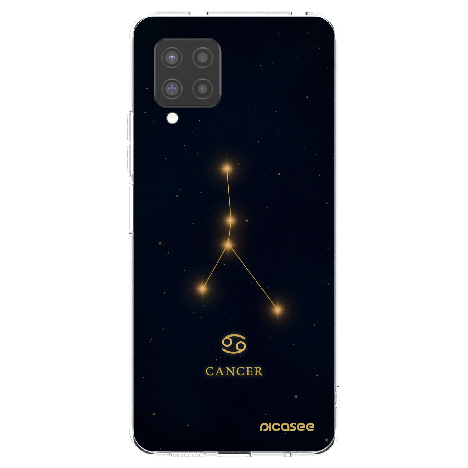 Picasee silikonski prozorni ovitek za Samsung Galaxy A42 A426B - CANCER