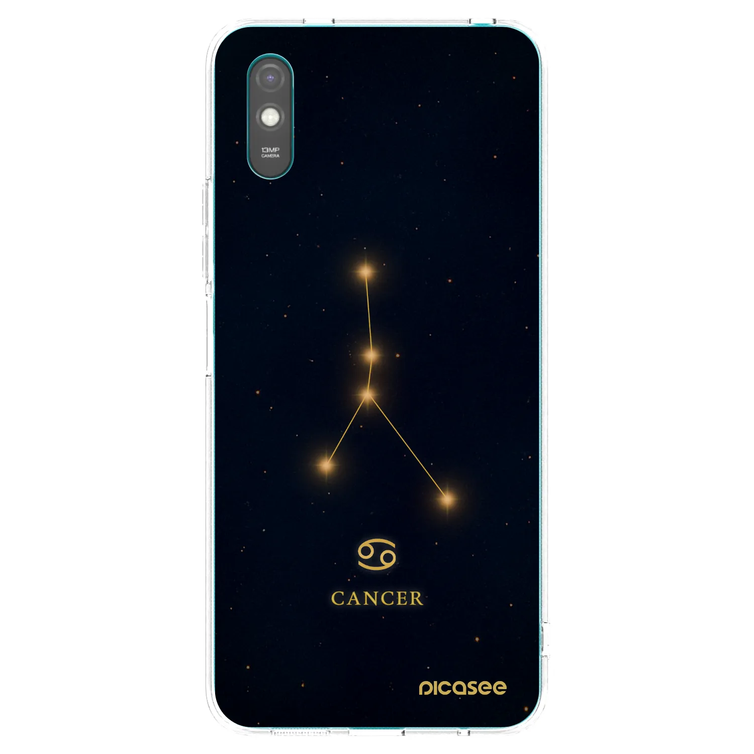 Picasee silikonski prozorni ovitek za Xiaomi Redmi 9AT - CANCER