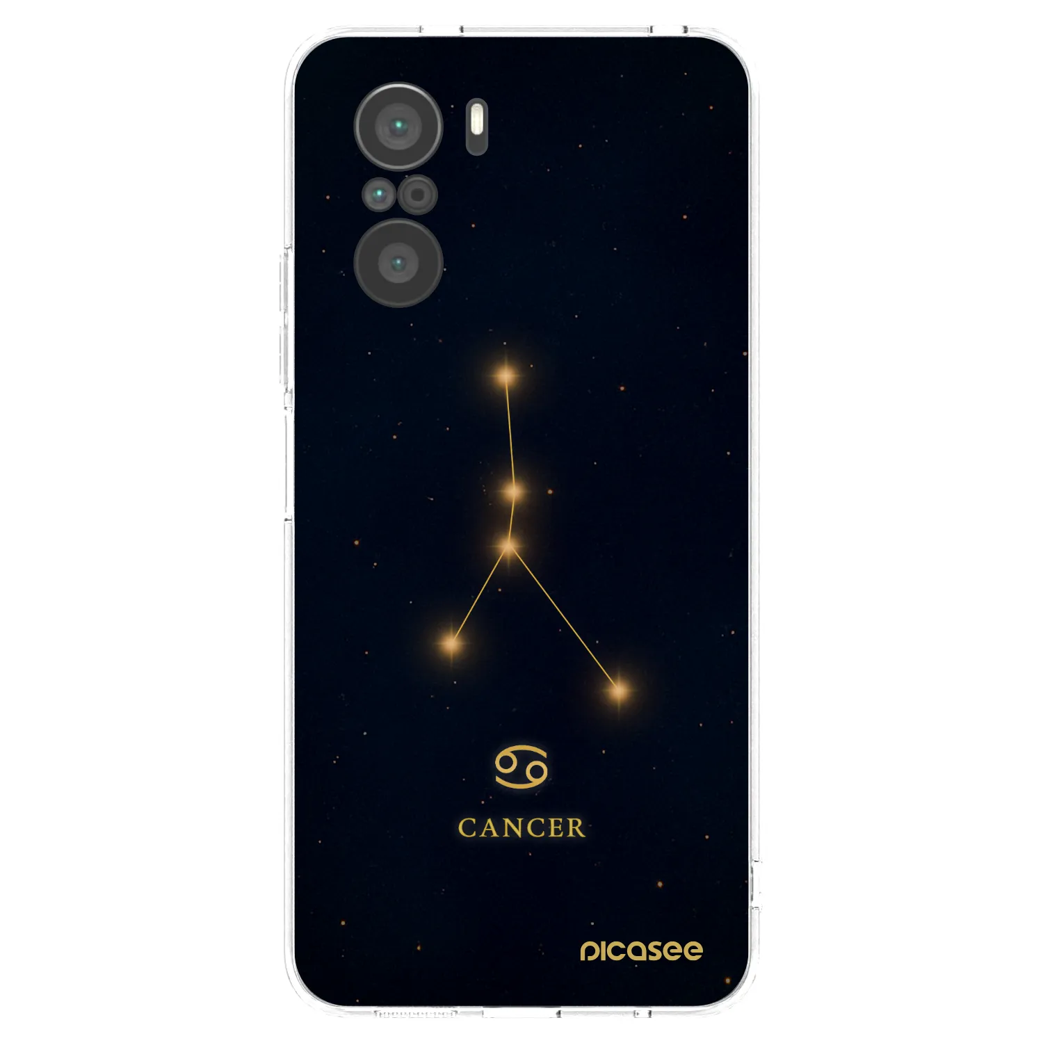 Picasee silikonski prozorni ovitek za Xiaomi Poco F3 - CANCER