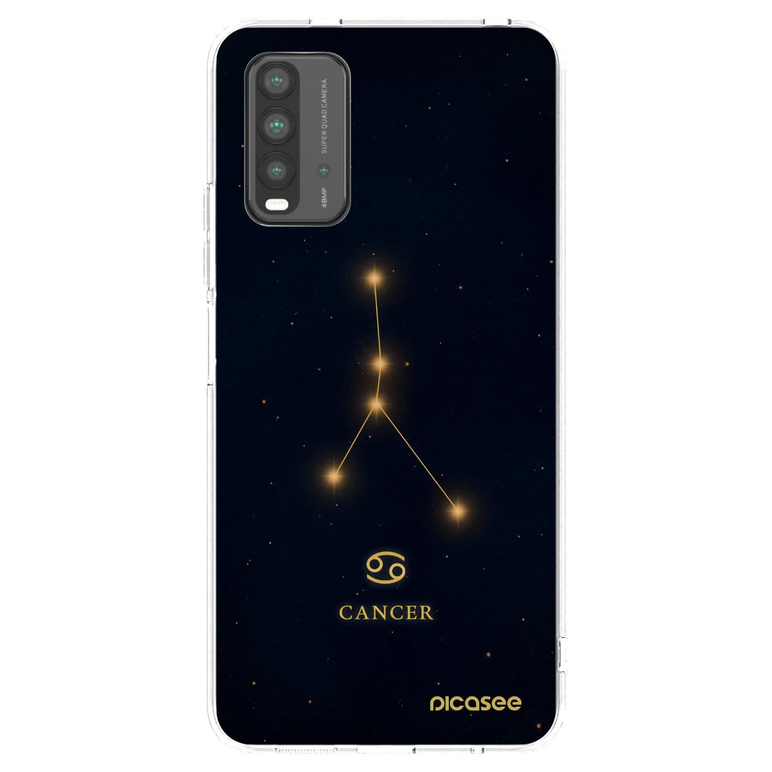 Picasee silikonski prozorni ovitek za Xiaomi Redmi 9T - CANCER