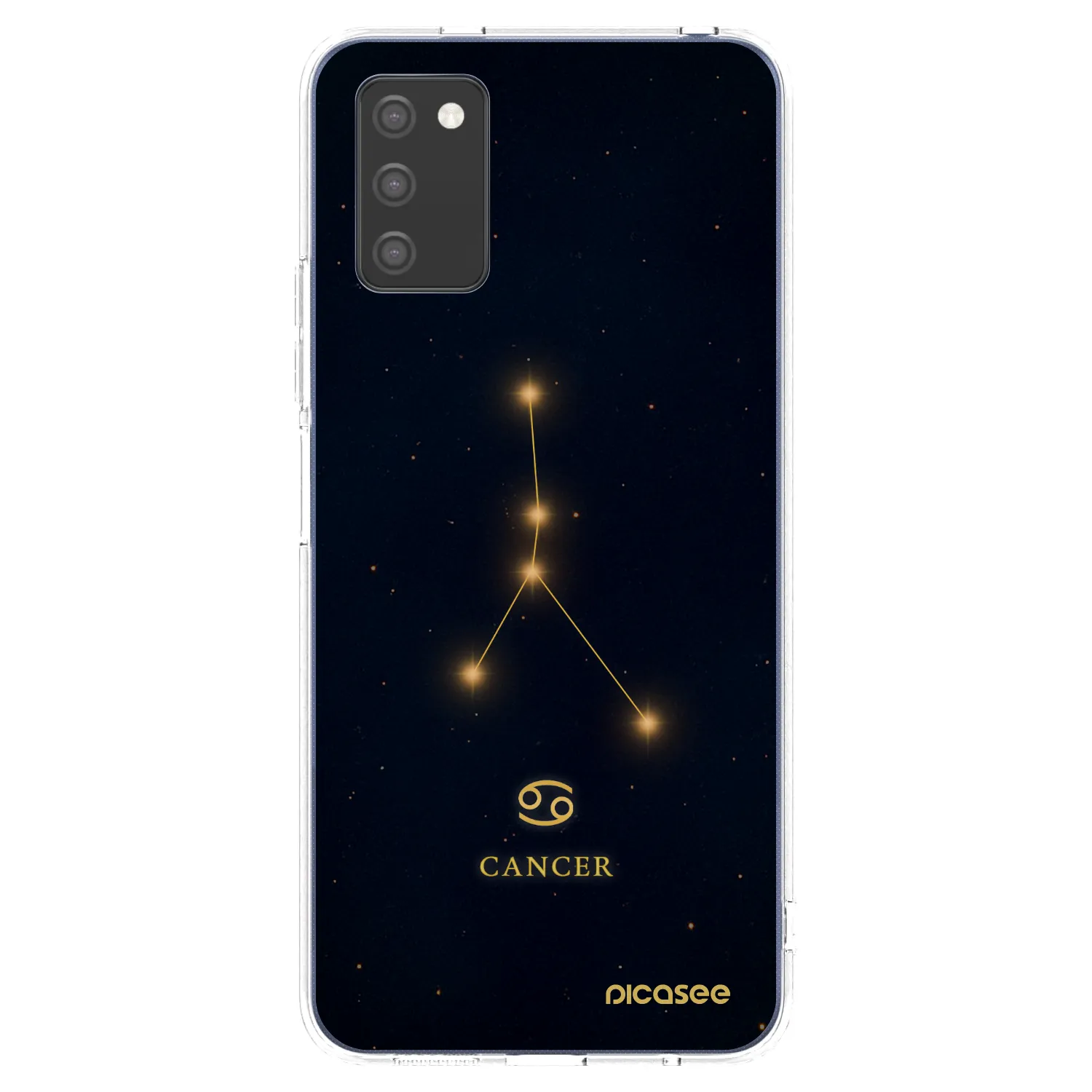Picasee silikonski prozorni ovitek za Samsung Galaxy A02s A025G - CANCER