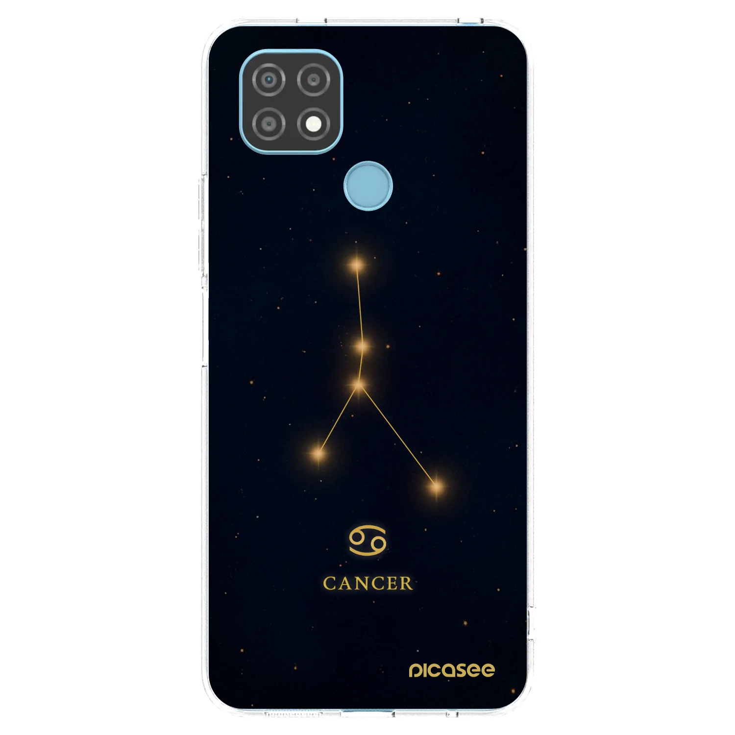 Picasee silikonski prozorni ovitek za Realme C21 - CANCER