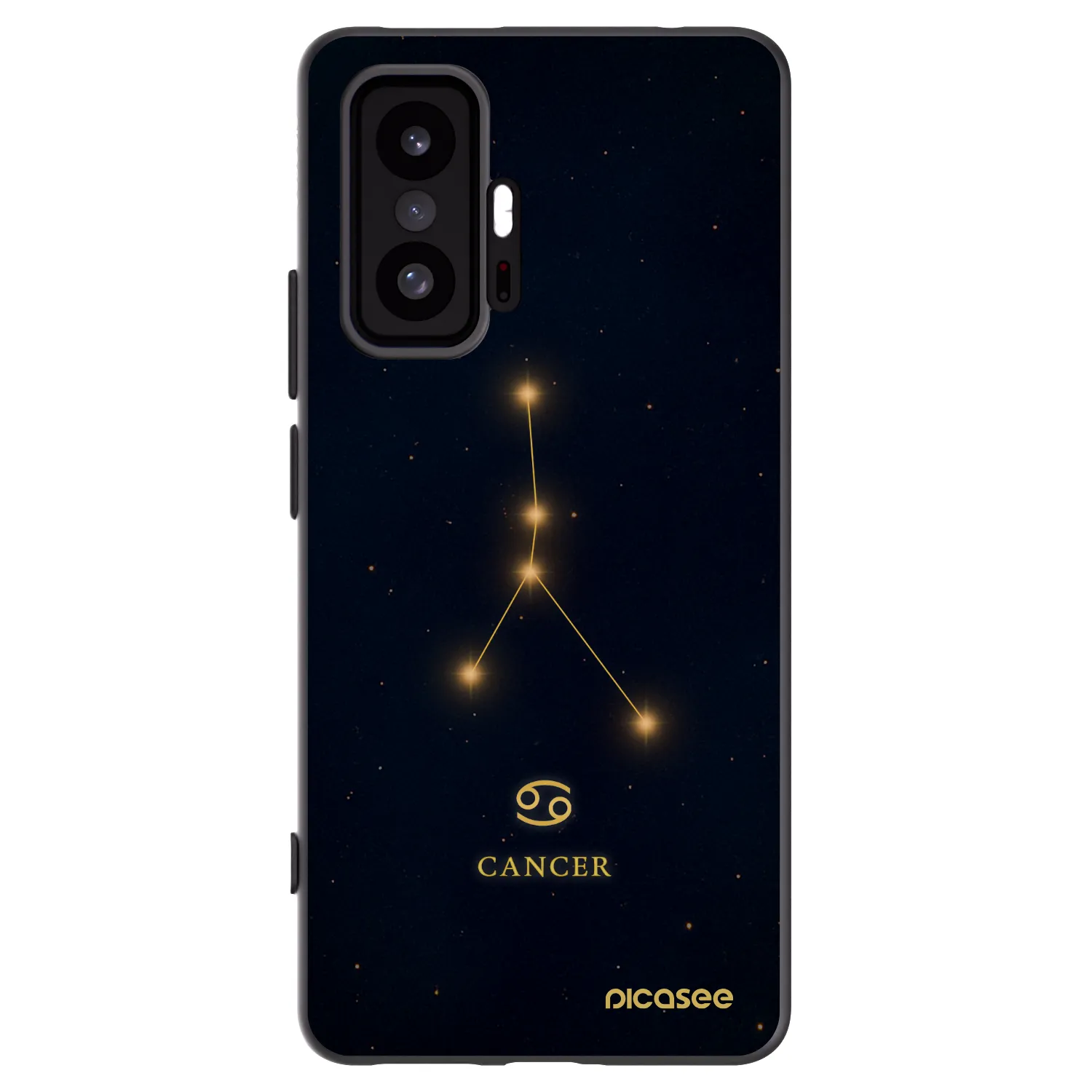 Picasee silikonski črni ovitek za Xiaomi 11T - CANCER