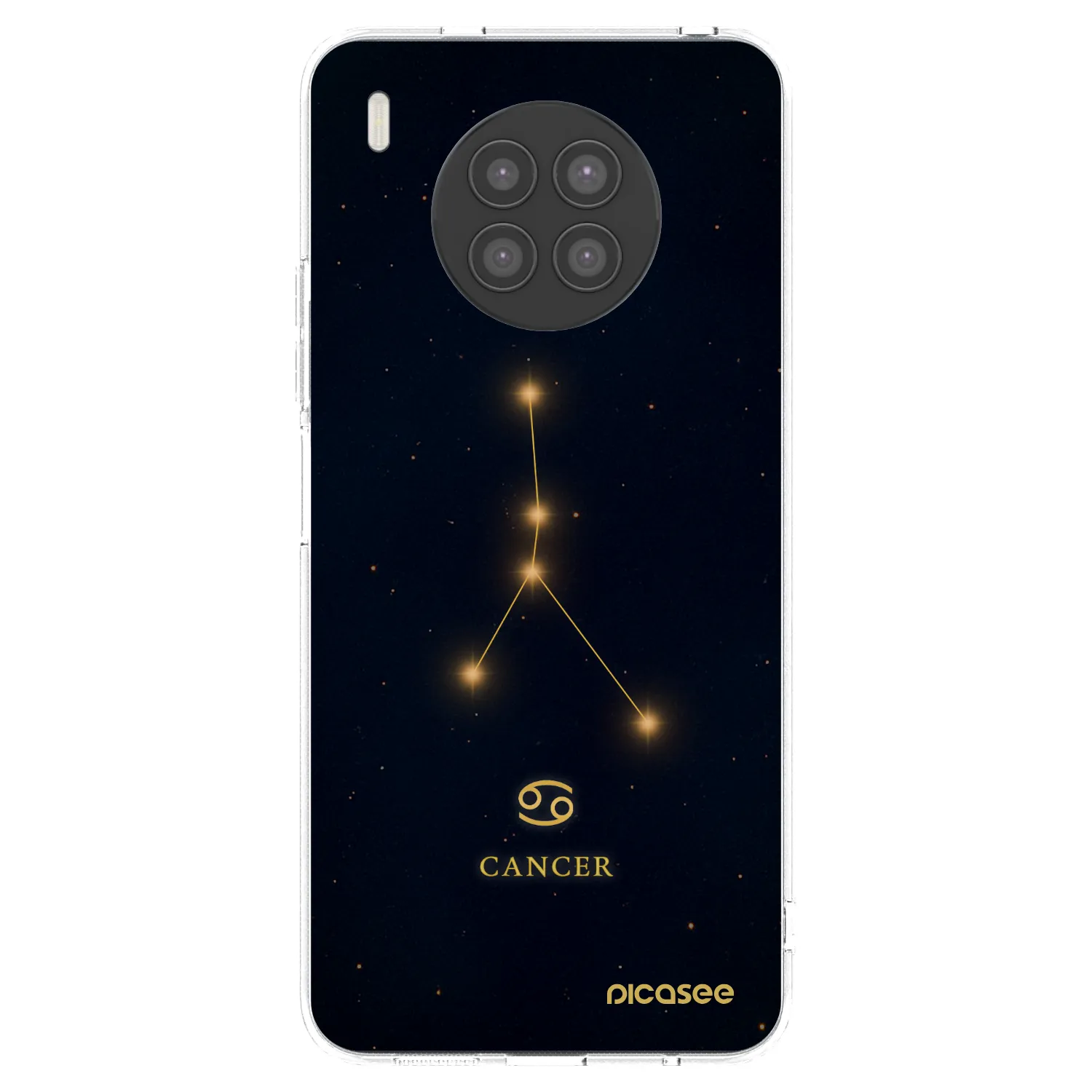 Picasee silikonski prozorni ovitek za Huawei Nova 8i - CANCER